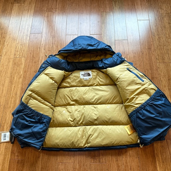 The North Face Women’s 71 Sierra Down Cropped Jacket in Shady Blue Size Small - Picture 6 of 12